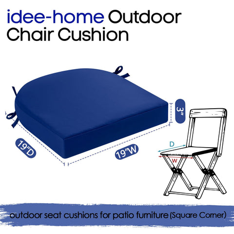 idee-home cushions arrive packaged ready for immediate use.