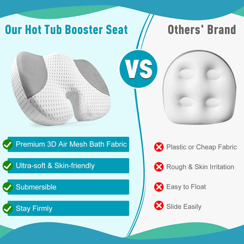 Idle Hippo booster seat built-in handle aids drying and transport