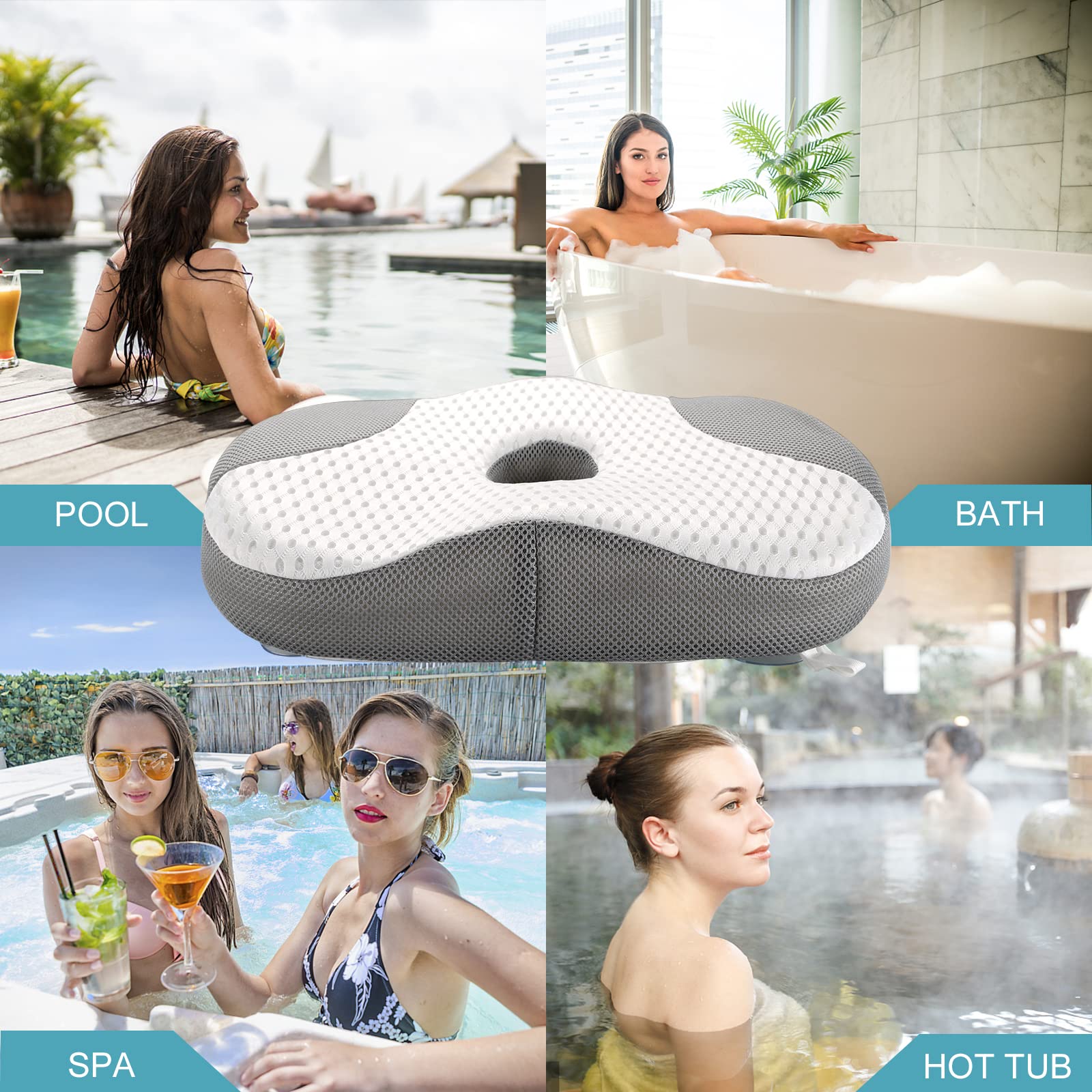 Idle Hippo durable 4D material resists distortion for long lasting comfort