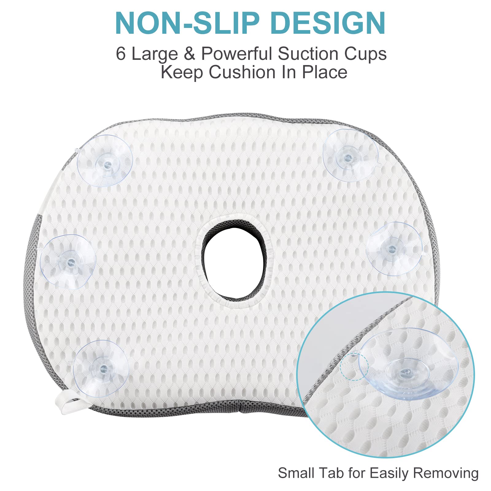 Idle Hippo portable lightweight cushion ready for indoor or outdoor spa use