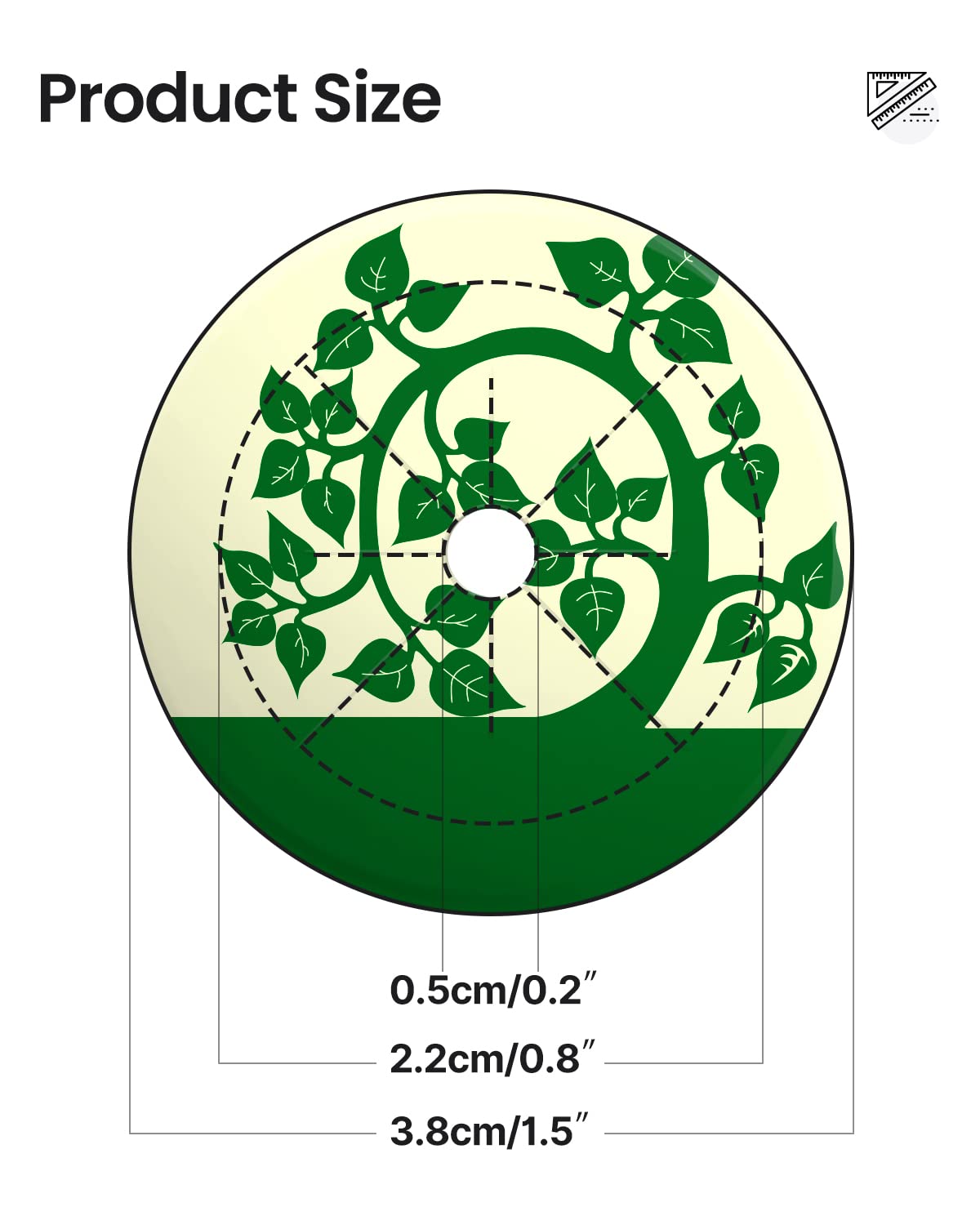 iDOO pot labels in use for tracking plant growth