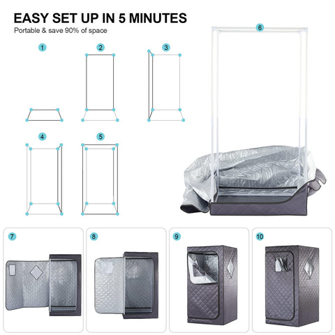 iDOTODO remote control featured conveys convenient temperature and session adjustments.