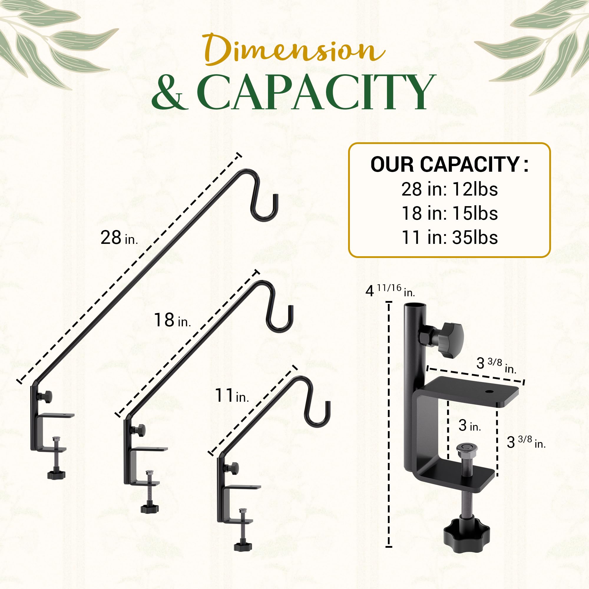IDZO 360-degree rotation feature enabling easy angle adjustment of the hanger.