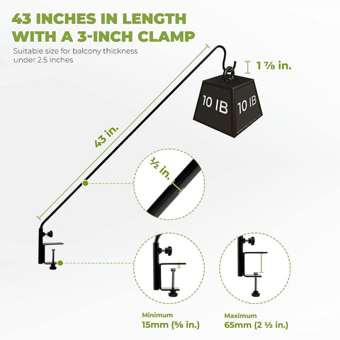 IDZO 360-degree rotation lets you angle feeders toward active birds