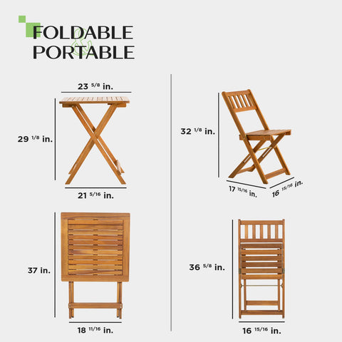 IDZO folding design enables easy storage and transport.