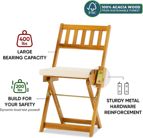 IDZO solid acacia wood with teak finish for outdoor elegance.