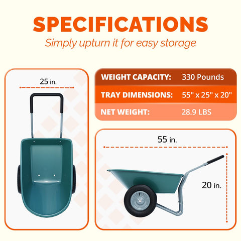 IDZO stable dual wheel design distributes weight for controlled movement