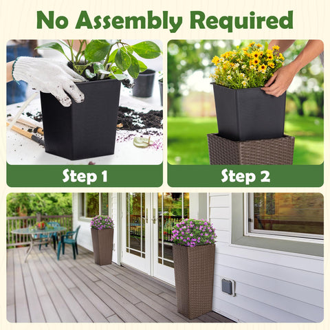 IDZO weather-resistant PP material maintains color and shape in sun.