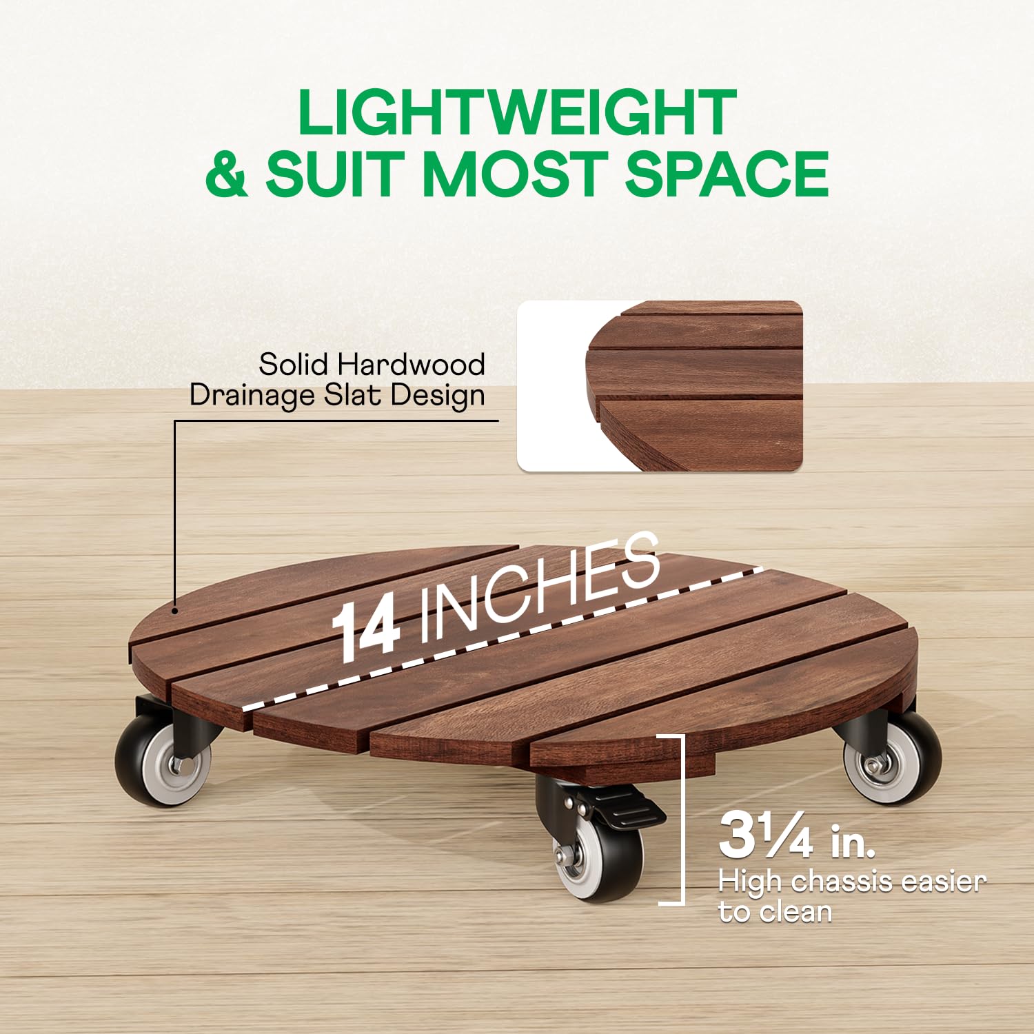 Ready-to-use IDZO caddy straight from the box with no assembly