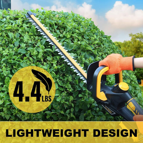 IEBUDA hedge trimmer rotating-handle used for versatile trims