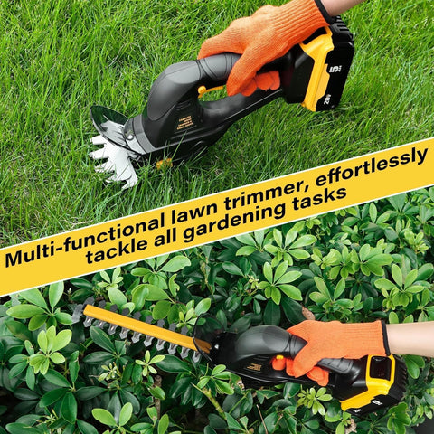 IEBUDA lightweight 3.3 lb handheld trimmer for effortless operation.