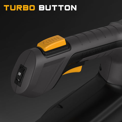 IEBUDA lightweight 3-pound leaf blower reduces arm strain