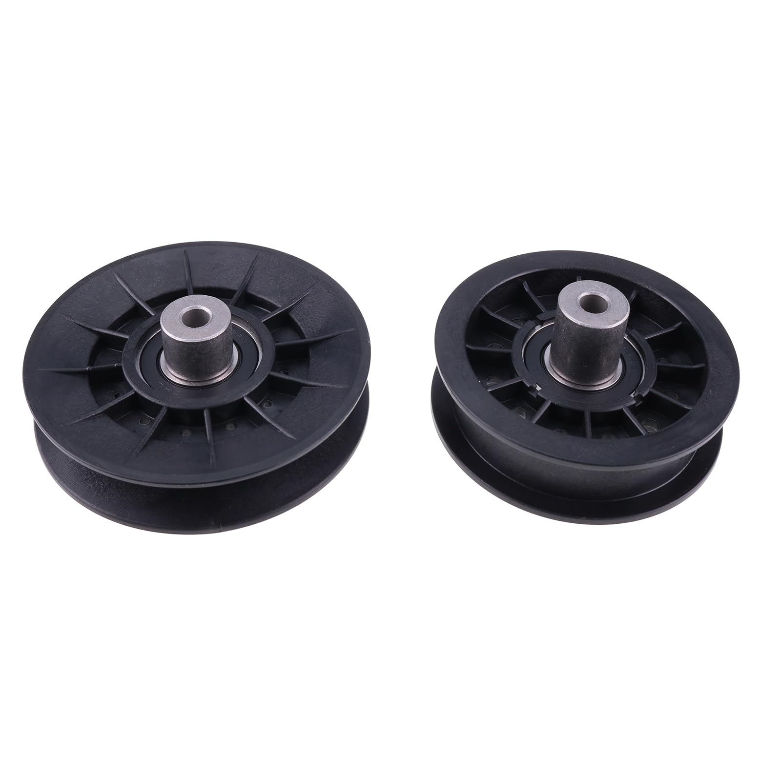 IEQFUE V-Idler Pulley Set side view shows compact durable construction