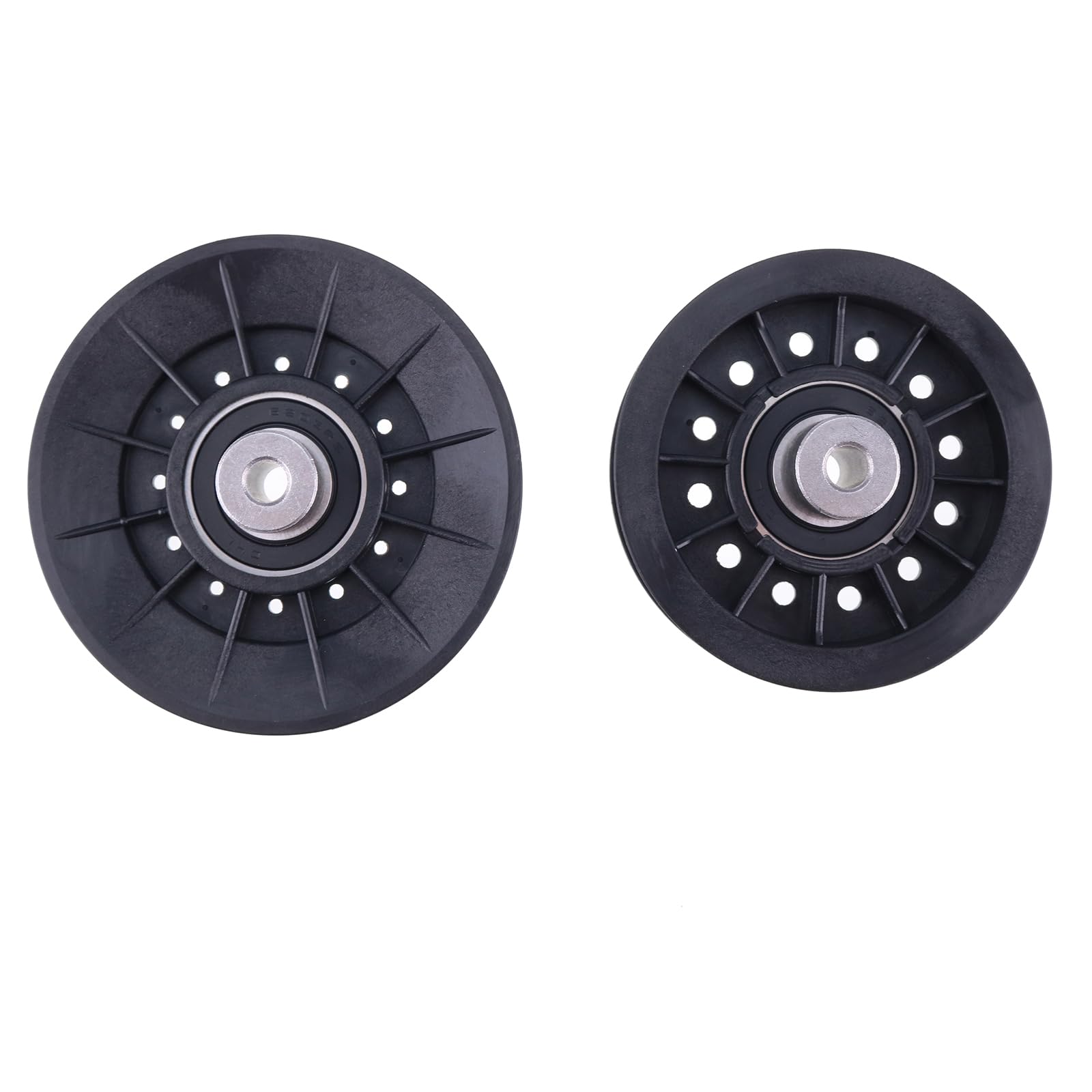 IEQFUE V-Idler Pulley Set AM134502 front view ensures proper belt routing