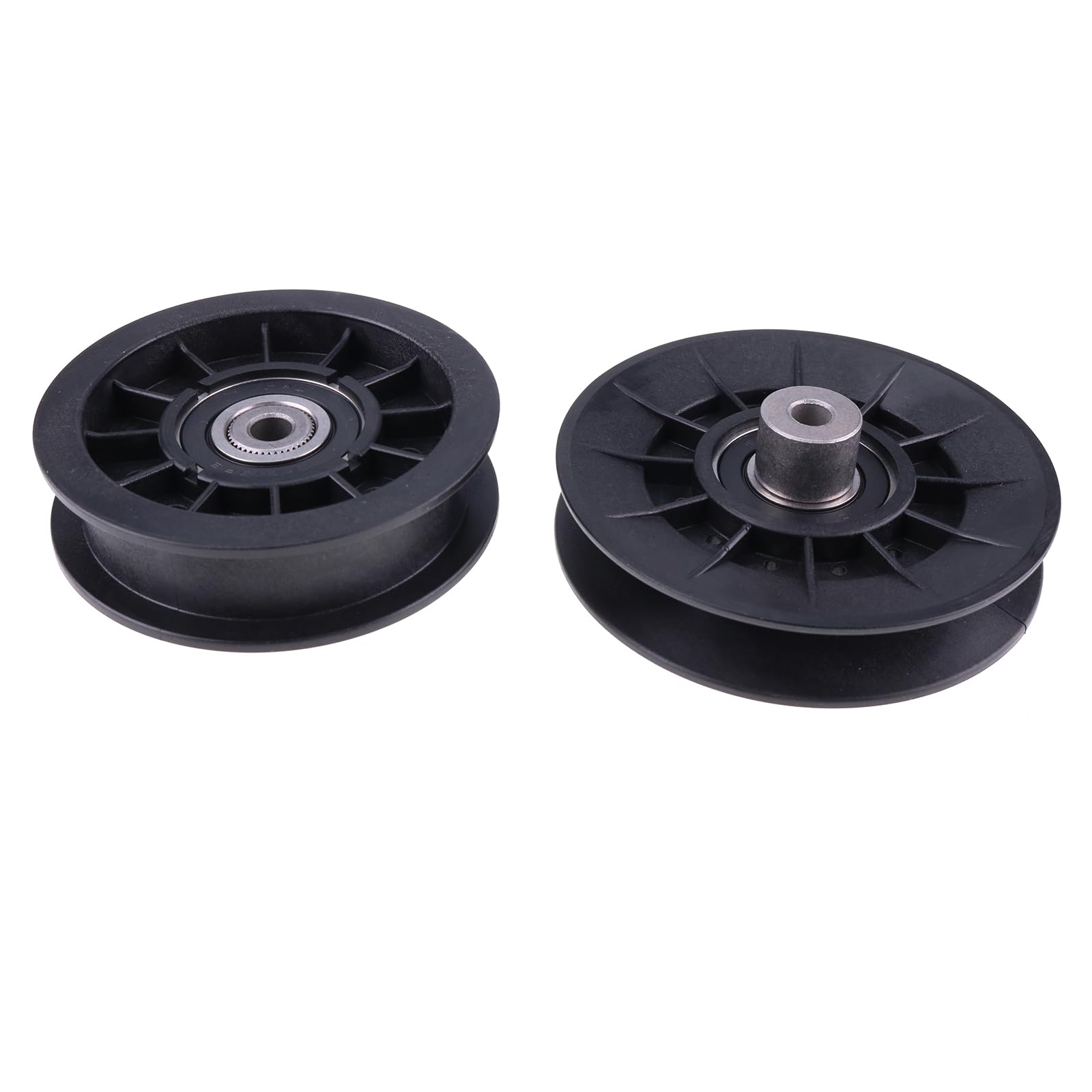 IEQFUE V-Idler Pulley Set AM134502 side view supports reduced wear