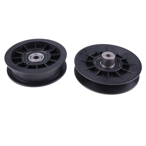 IEQFUE V-Idler Pulley Set AM134502 side view supports reduced wear