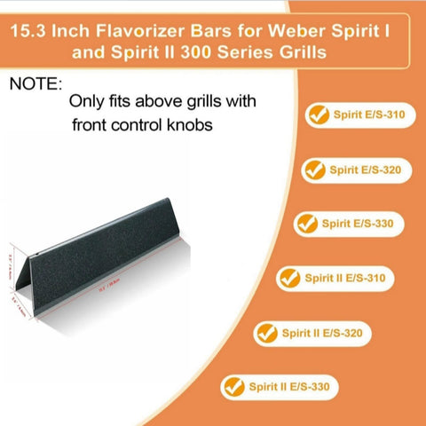iEvaTEAGG GS4 Spirit II flavorizer bars ensure even heat across the cooking chamber