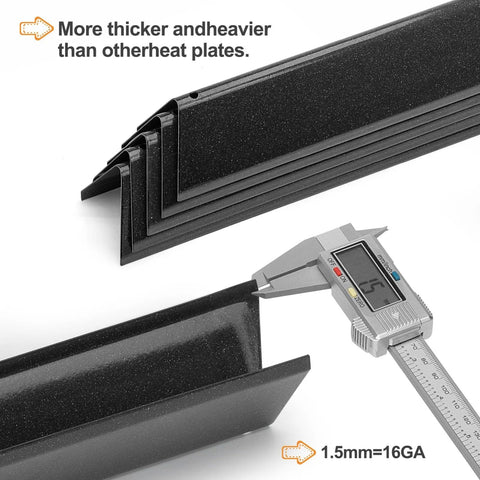 iEvaTEAGG Weber 7636 replacement flavorizer bars replace worn parts for consistent cooking