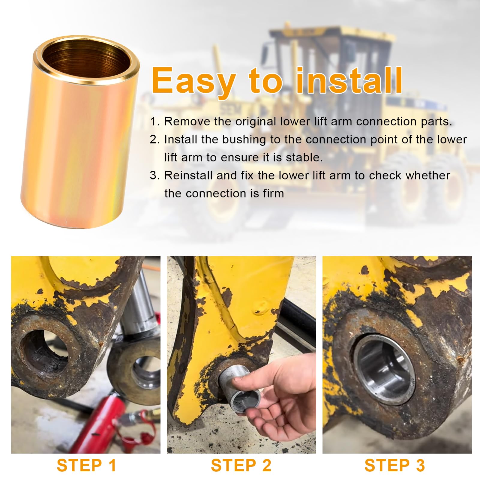 IFERLA universal-fit cat1-cat2 bushings expand equipment versatility.
