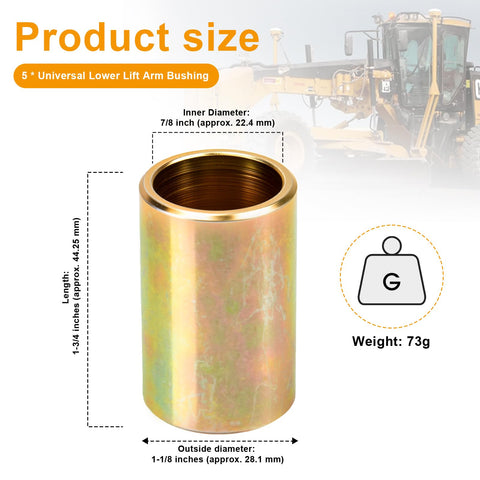 IFERLA universal-lift-arm-bushing 302910/30291E1 fits multiple models with easy install