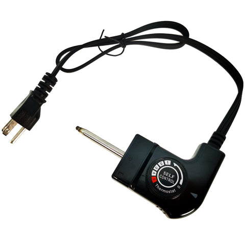 IFITTING thermostat probe cord close-up showing stainless steel probe for reliable heat contact.