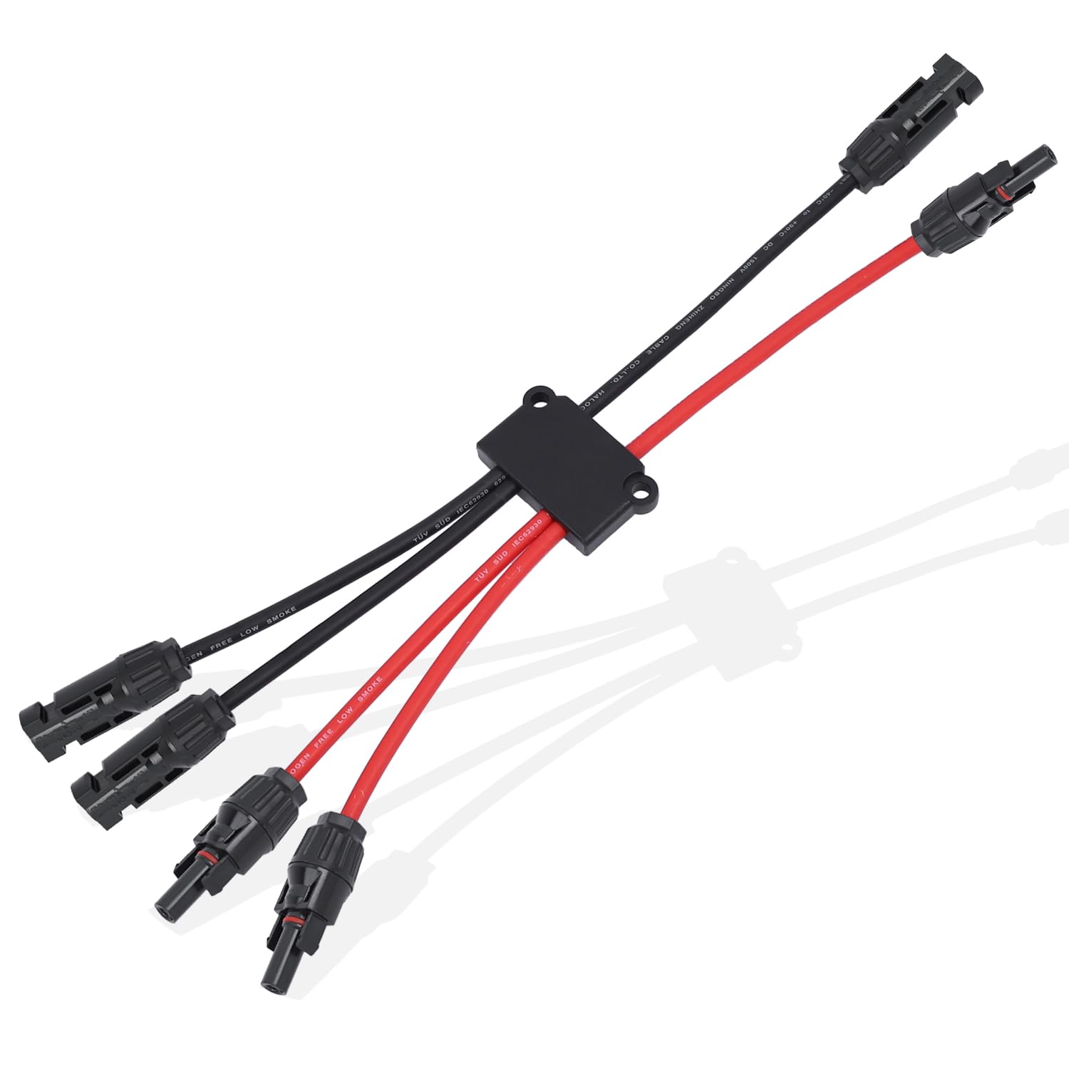 IFYKIM solar parallel connectors 2 to 4 y branch for simplified multi panel wiring