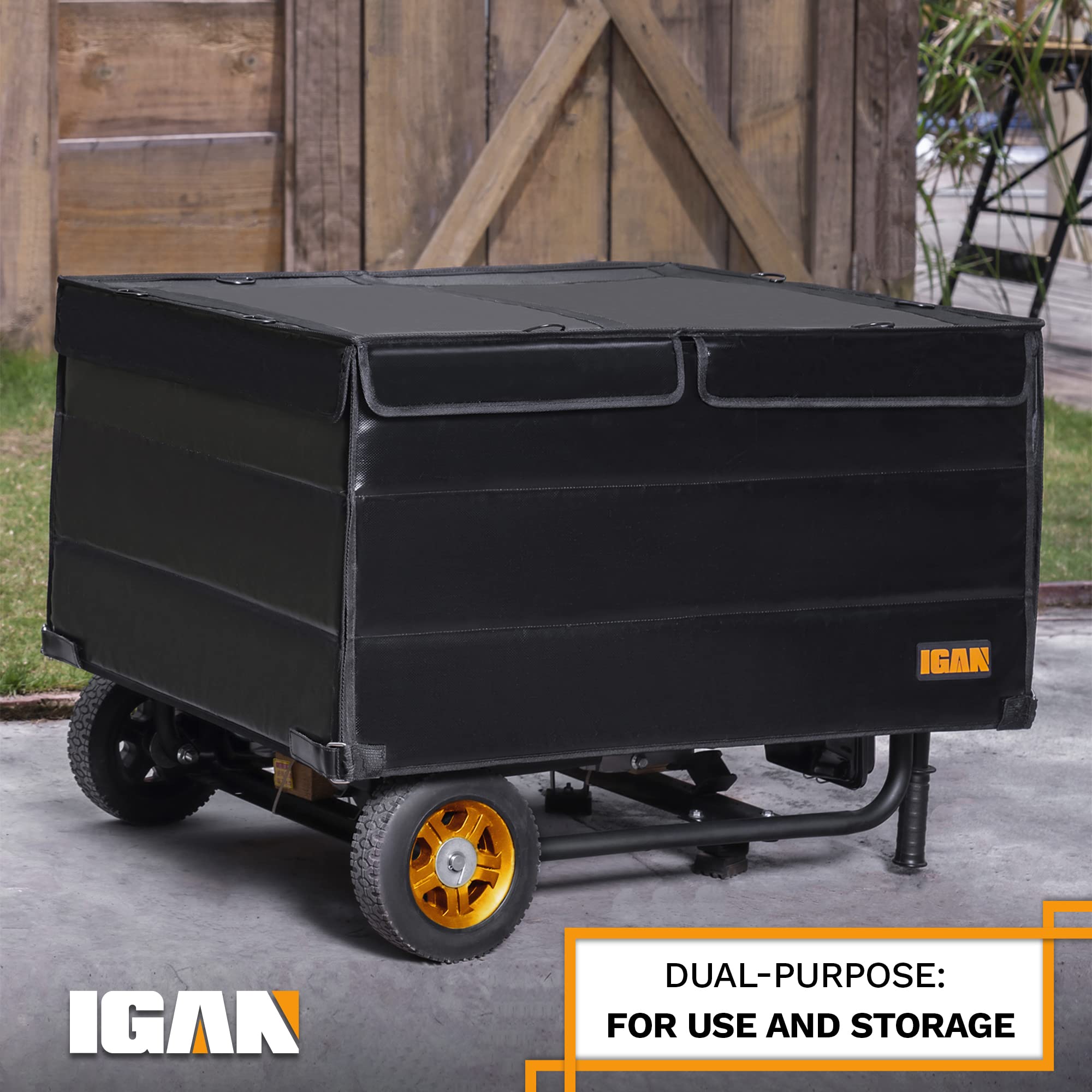 IGAN compact storage design minimizes space when not in use