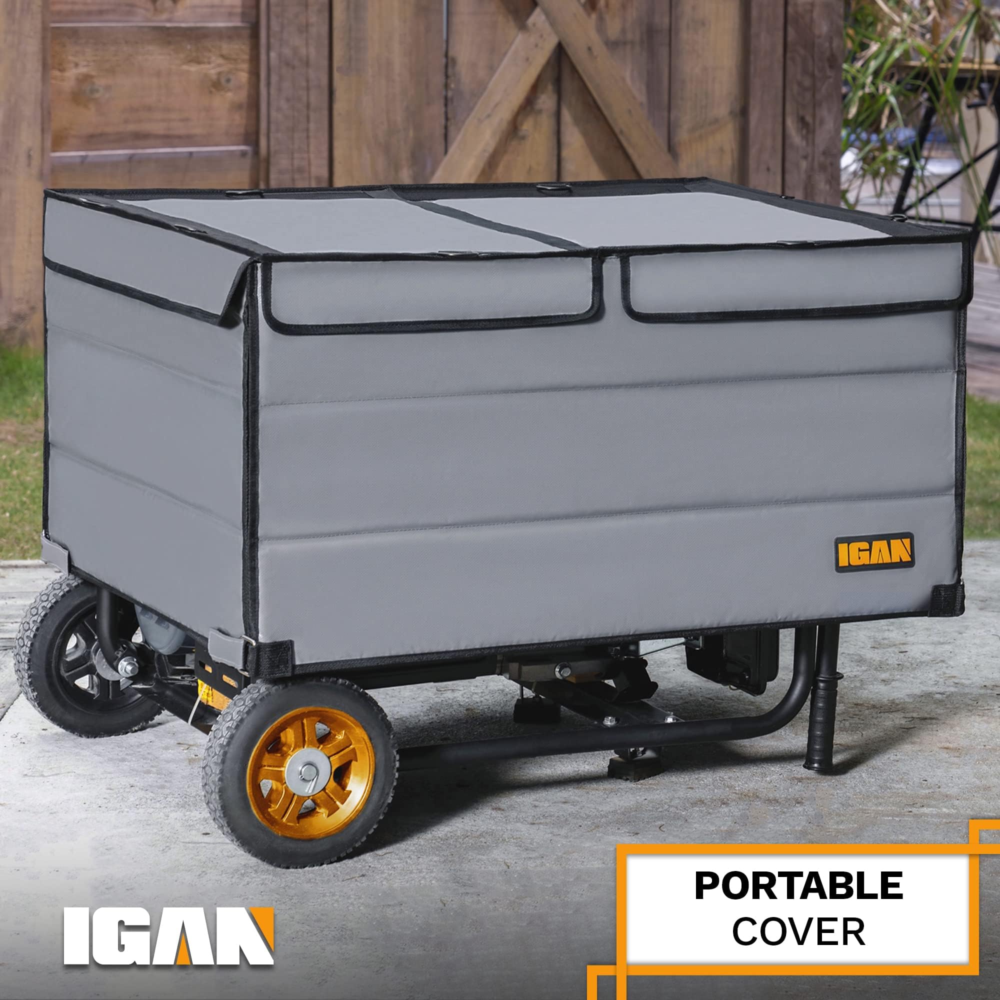 IGAN portable enclosure delivers year-round protection for outdoor use.