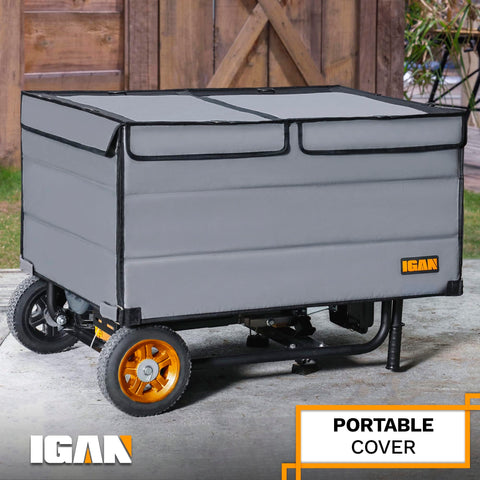 IGAN portable enclosure delivers year-round protection for outdoor use.
