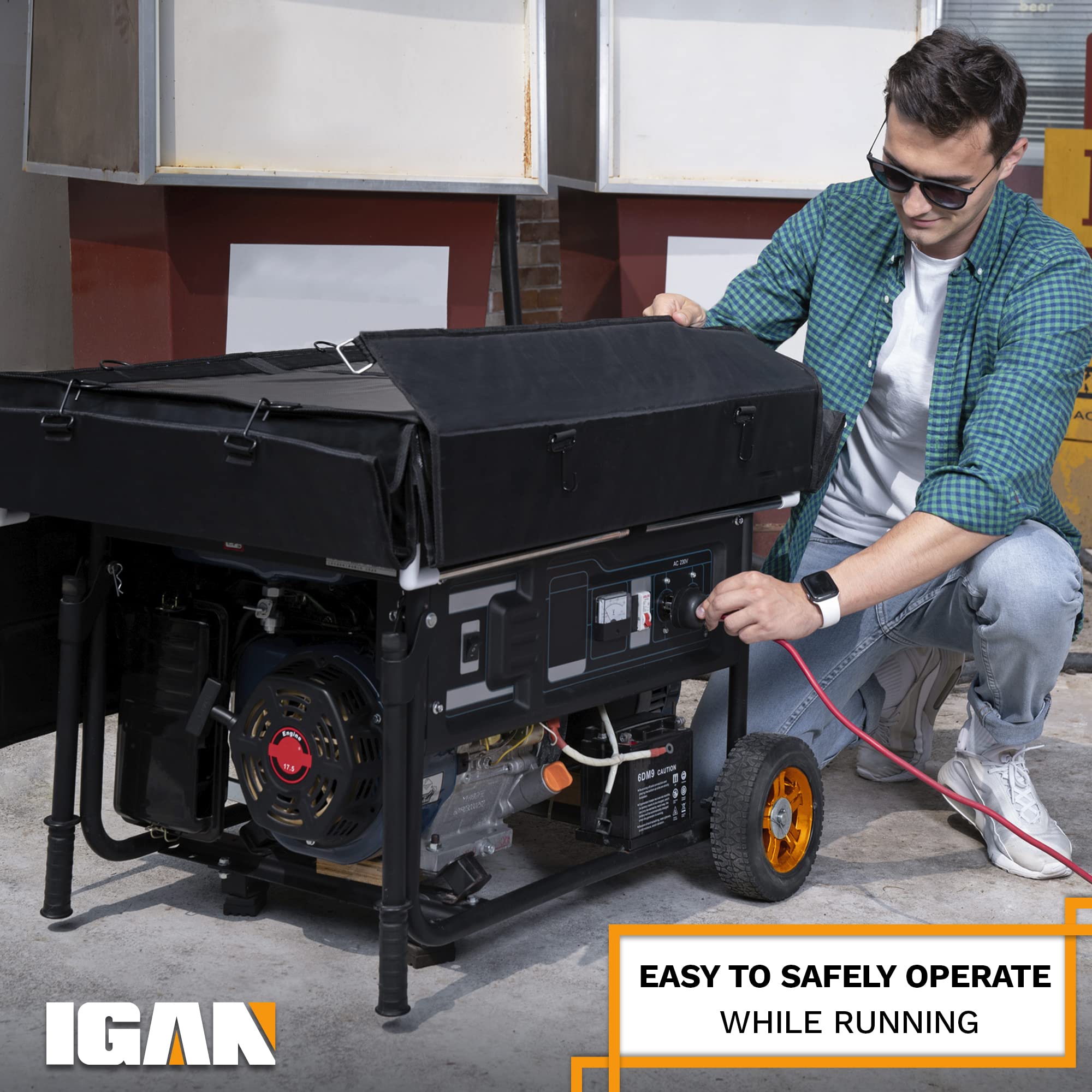 IGAN quick setup demonstrates easy assembly and compact storage