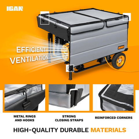 IGAN 16mm stainless steel frame provides rugged, stable support.