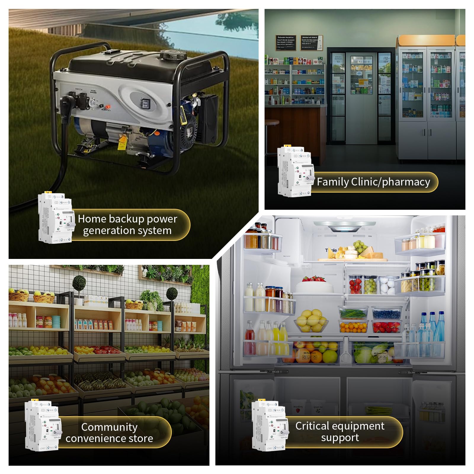 IGEYAPA Mini ATS PA6 housing combines lightweight durability and reliability.