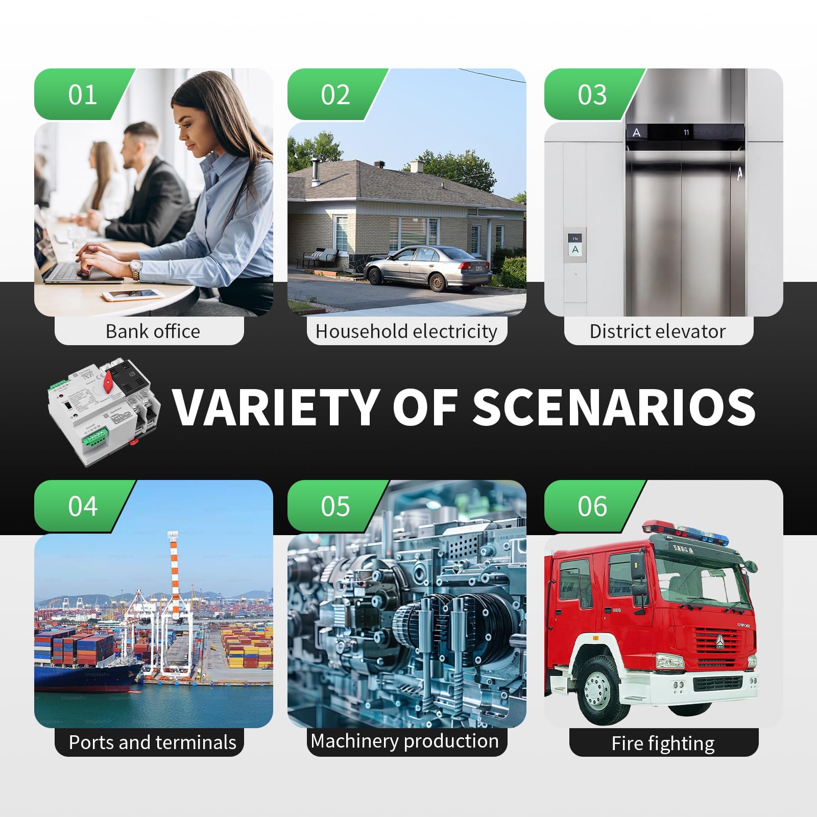 IGEYAPA use cases include homes, data centers, and emergency systems for reliable power.
