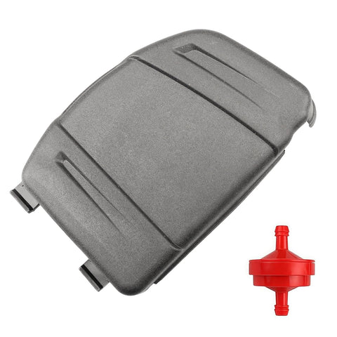 Iggniopt M230 air filter cover side view, snug fit for reliable performance.