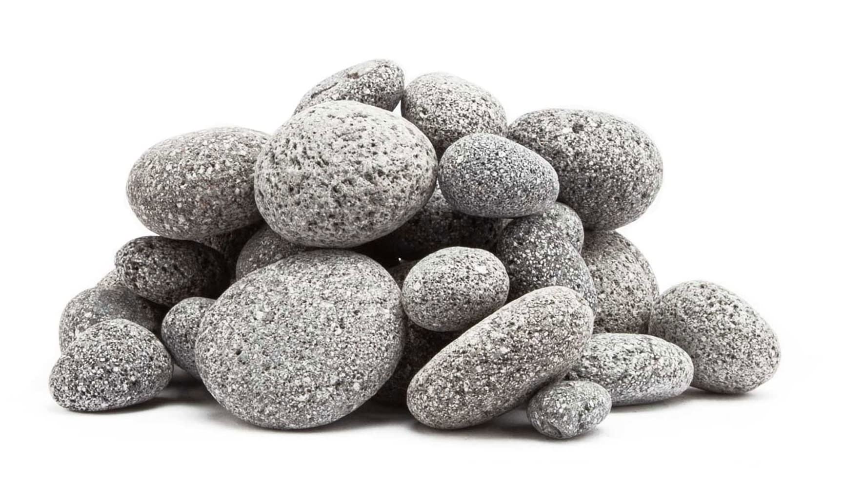 Ignik FireCan lava rocks arranged inside the pit for authentic ambiance.