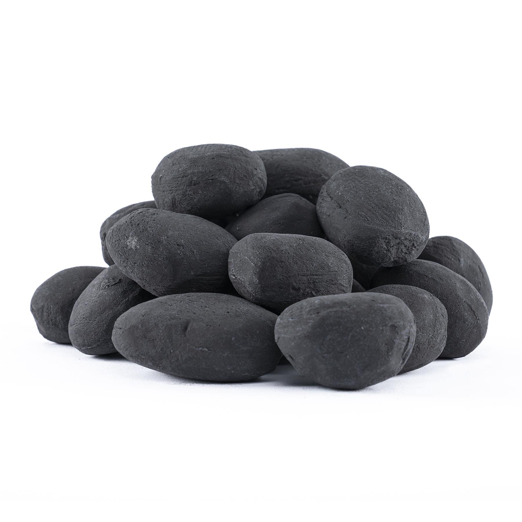 Ignik Moon Rocks ceramic stones glow for natural campfire ambiance.