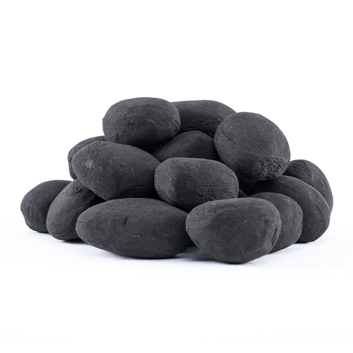 Ignik Moon Rocks ceramic stones glow for natural campfire ambiance.