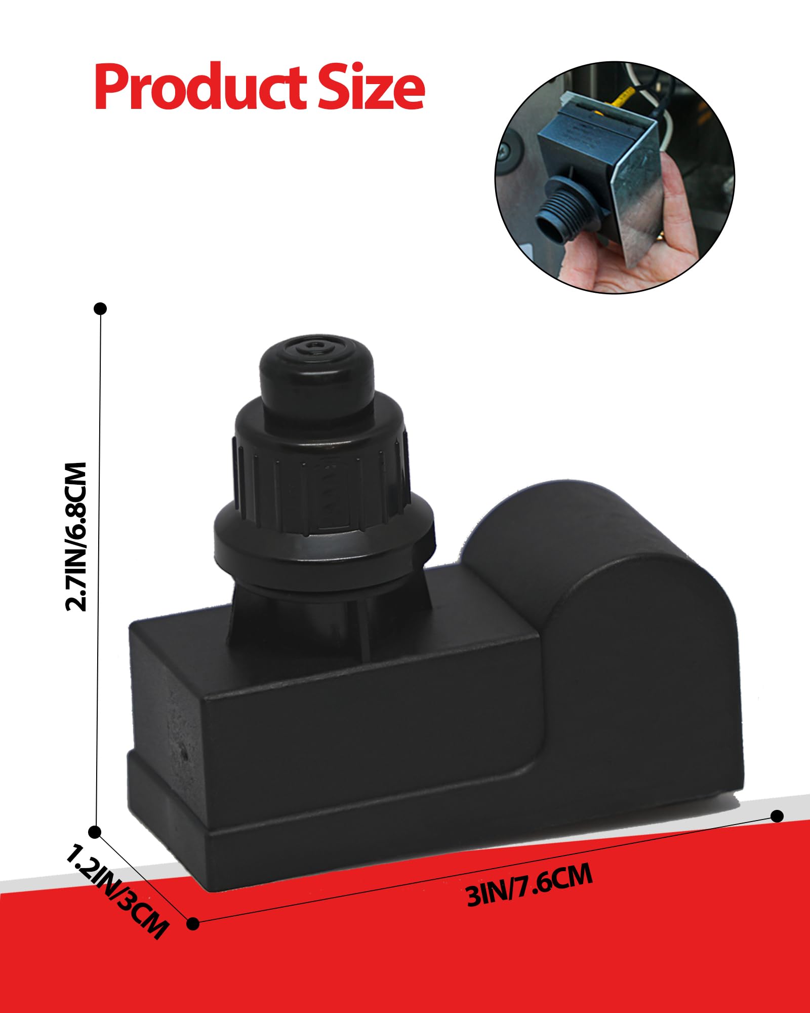 IgnisGlow DHLG-12 spark generator provides electronic ignition for grills.