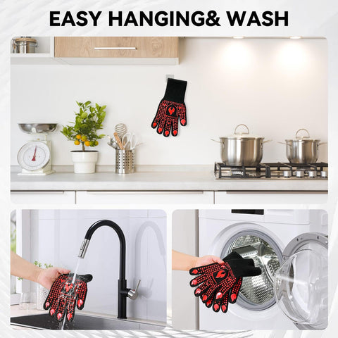IGNISGUARD gift-ready home chef gloves for BBQ lovers.