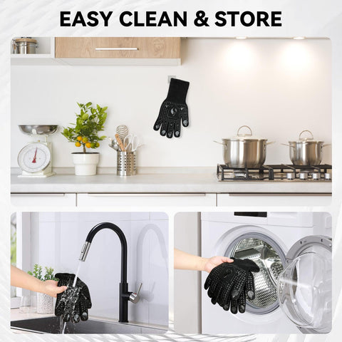 IGNISGUARD large-size gloves fit bigger hands for a comfortable, secure grip.