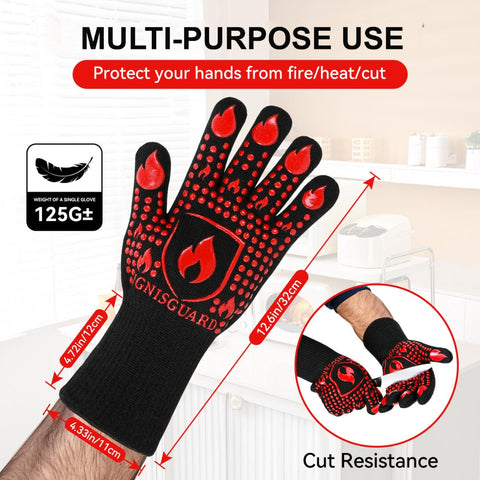 IGNISGUARD three-layer design showing armor layer protection from high heat.