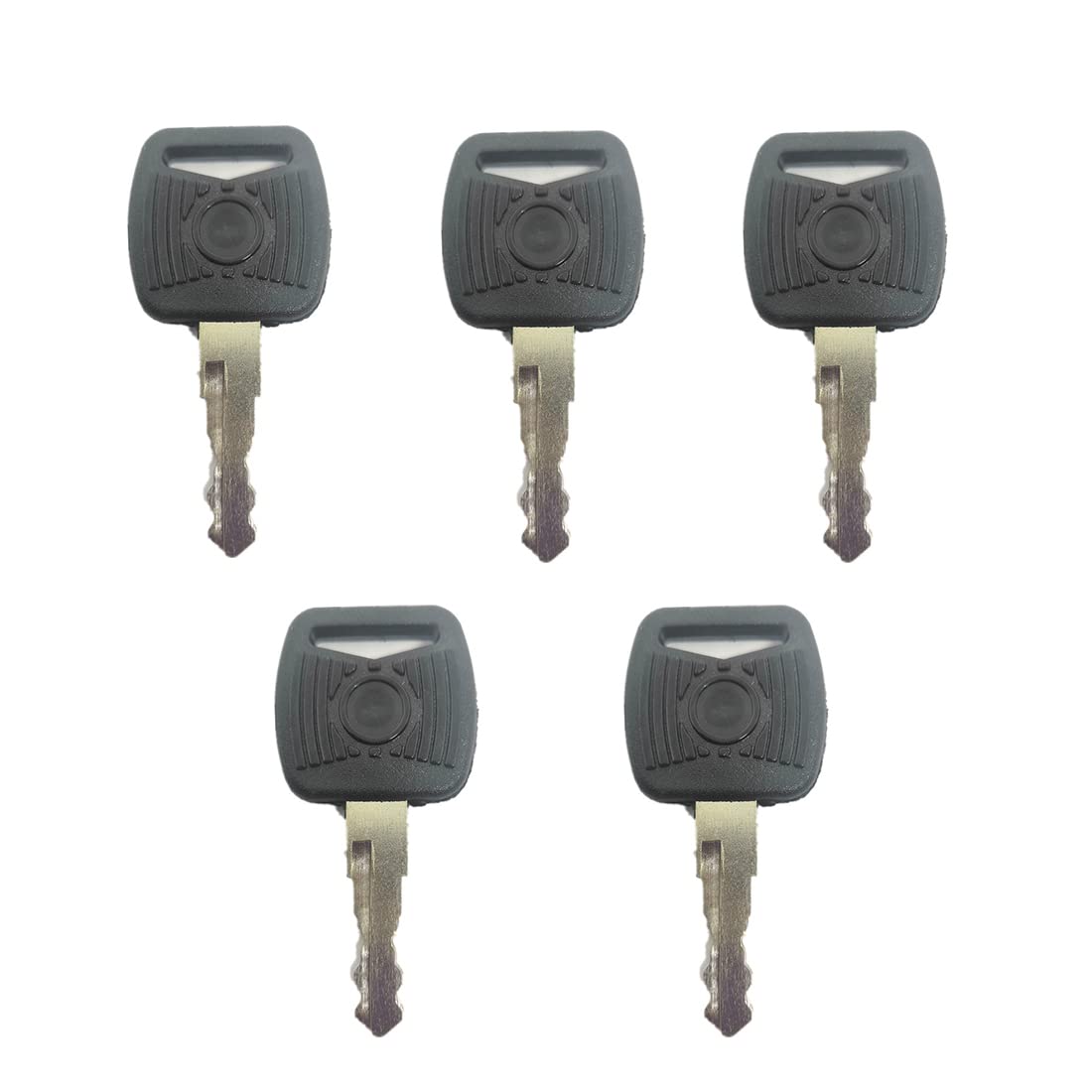 Skytrak ignition key front view showing durable metal construction for reliable starts