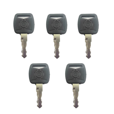 Skytrak ignition key front view showing durable metal construction for reliable starts