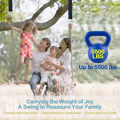 IGOLFLUCK hanging kit in packaging ready for backyard installation