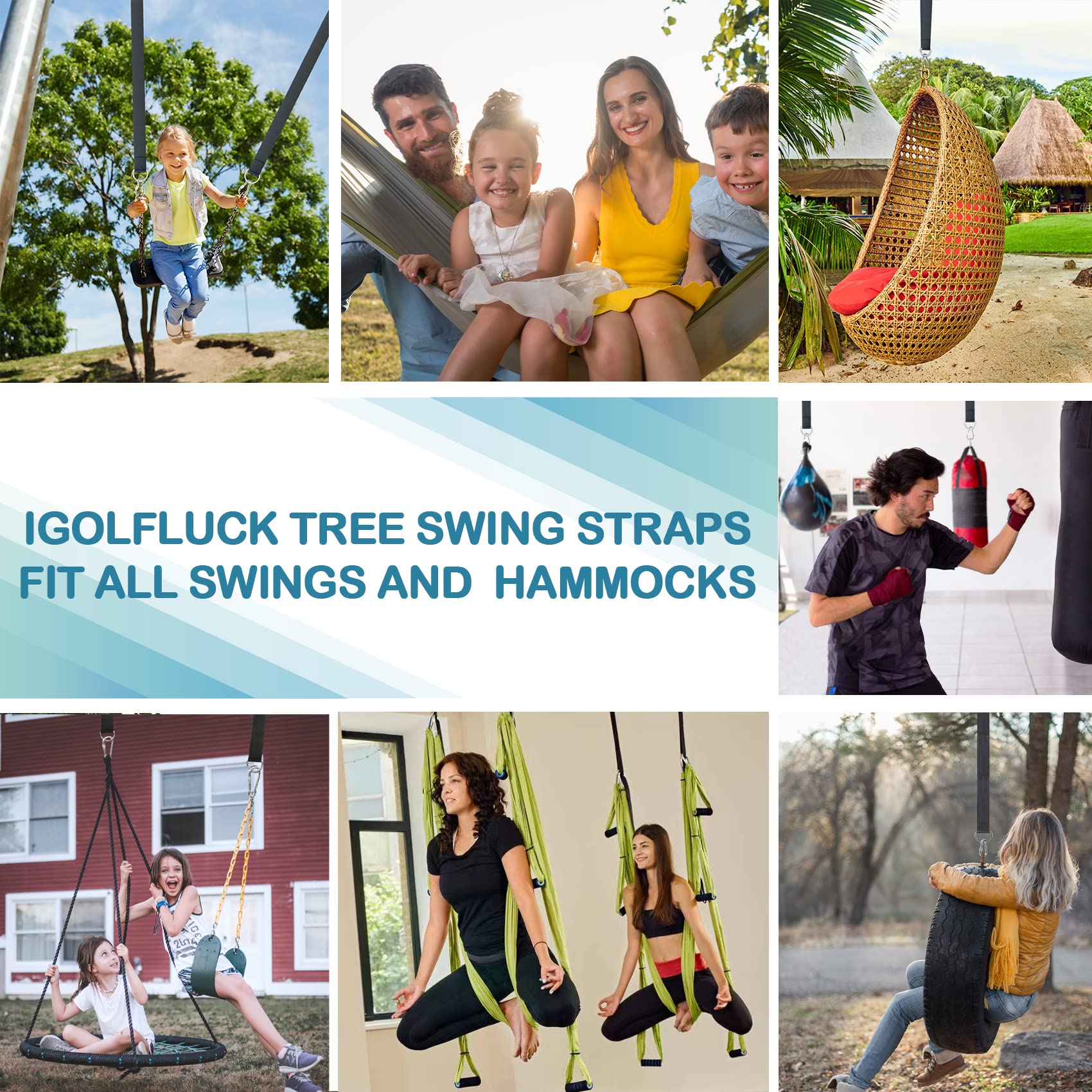Igolfluck strap installation demo shows tool-free setup