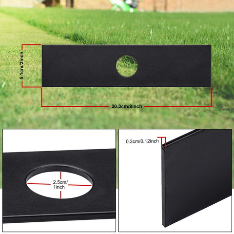 iGreely heavy-duty steel blade close-up for durable edging