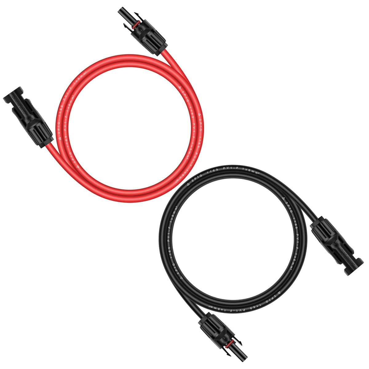 iGreely solar extension black 6ft cable for outdoor use
