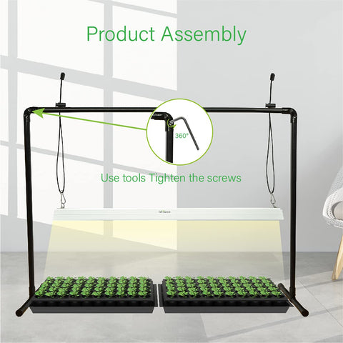igrowtek seed-starting indoor light aiding germination and early growth.