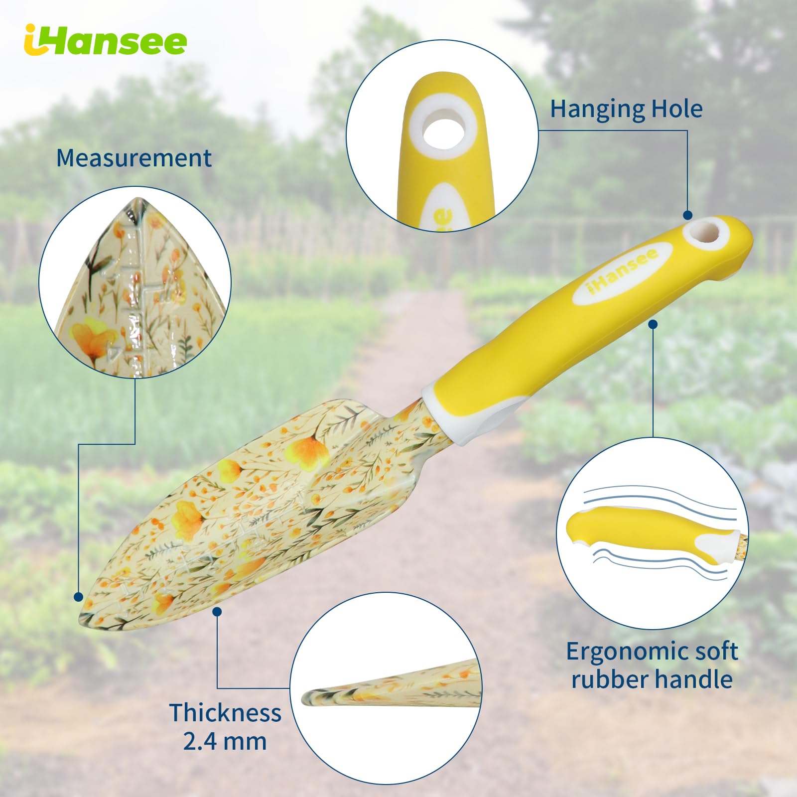 iHansee curved pruner keeps stems clean and precise cutting