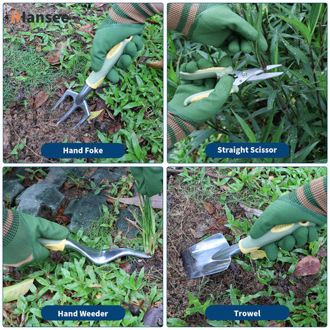 ihansee garden apron—protects clothes and keeps tools handy